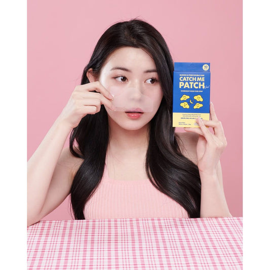 Catch Me Patch Overnight Nose Pore Strip 10pcs - Επιθέματα Υδρογέλης Αφαίρεσης Σημαδιών