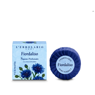 L'Erbolario Fiordaliso Sapone Profumato 100gr Απαλό καθαριστικό με εκχύλισμα άνθους αραβοσίτου.