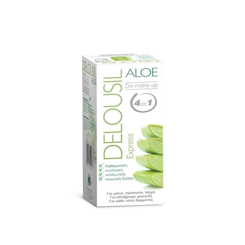 SJA Pharm Delousil Aloe De Make Up 4 σε 1 Ντεμακιγιάζ με Αλόη, 300ml