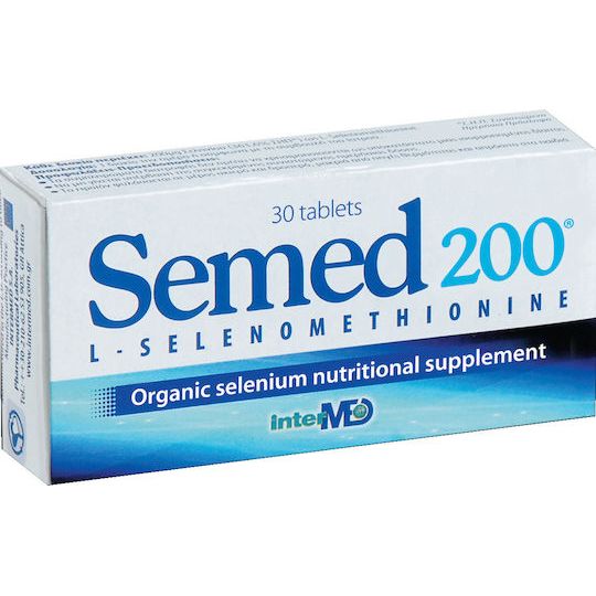InterMed Semed 200mg Οργανικό Σελήνιο 30 ταμπλέτες