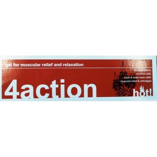 Pansyfa 4action Hot Gel Θερμαντική Γέλη για Μυϊκούς Πόνους & Αρθρώσεις 100gr