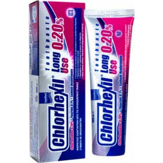 InterMed Chlorhexil 0.20% Long Use Οδοντόκρεμα με Χλωρεξιδίνη κατά της Πλάκας 100ml