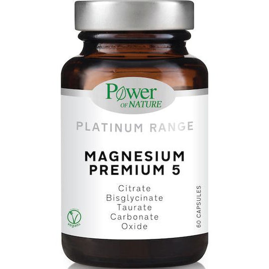 Power of Nature Platinum Magnesium Premium 5 60caps