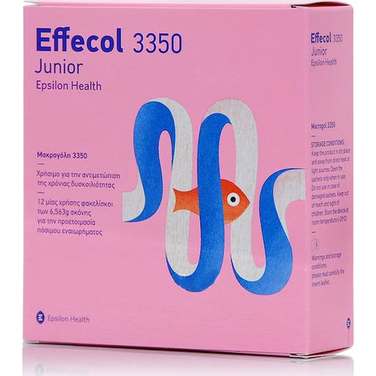 Epsilon Health Effecol Junior 3350 12 φακελίσκοι
