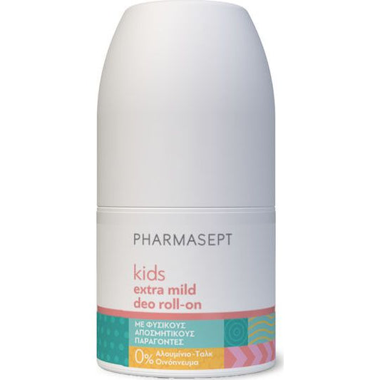 Pharmasept Extra Mild Deo Roll-on Αποσμητικό για Παιδιά & Εφήβους, 50ml