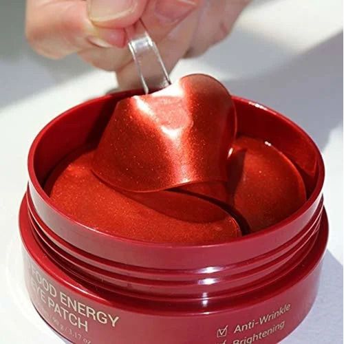 Yadah Red Food Energy Eye Patch Επιθέματα Ματιών για Λάμψη, 60τεμ
