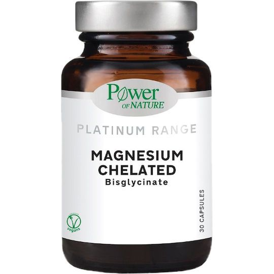 Power Of Nature Platinum Range Magnesium Chelated 30 κάψουλες
