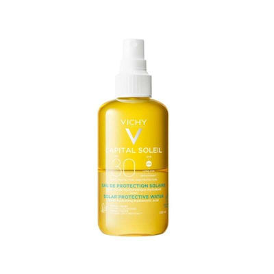 Vichy Capital Soleil Hydrating Αδιάβροχη Αντηλιακή Λοσιόν για το Σώμα SPF30 σε Spray 200ml