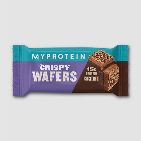 Myprotein Crispy Waffer Μπάρα με 15gr Πρωτεΐνης & Γεύση Chocolate 40gr