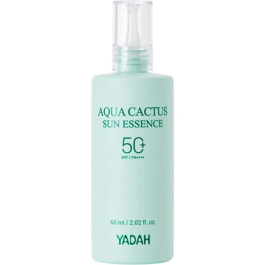 Yadah Aqua Cactus Sun Essence Αντηλιακό Προσώπου SPF50+, 60ml