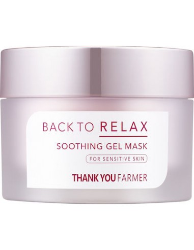 Thank You Farmer Back to Relax Soothing Gel Mask 100m
