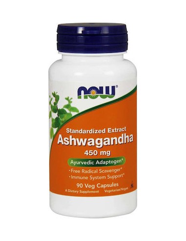 NOW ASHWAGANDHA EXTRACT 450 mg - 90 Vcaps®