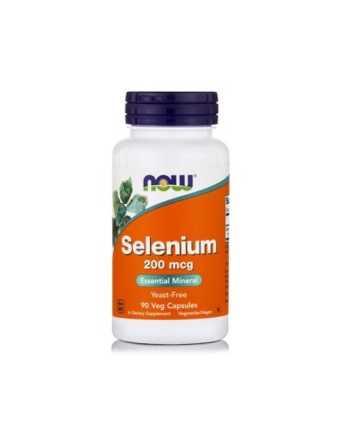 Now Foods Selenium 200mcg 90 φυτικές κάψουλες