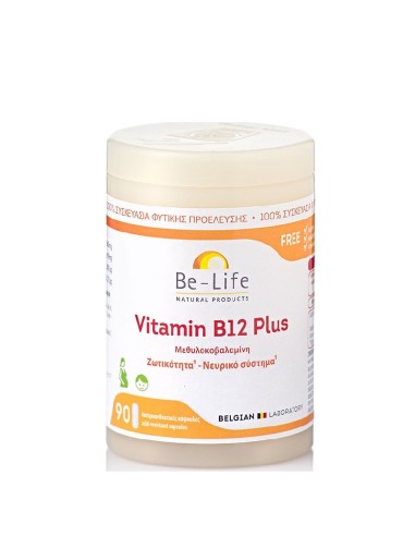 Be-Life Vitamin B 12 Plus 90 κάψουλες