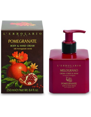 L' Erbolario Pomegranate Ενυδατική Κρέμα Σώματος 250ml