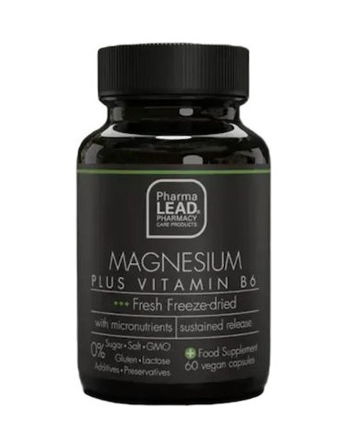 Pharmalead Magnesium Plus Vitamin B6 60 κάψουλες