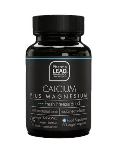 Pharmalead Calcium Plus Magnesium 60 φυτικές κάψουλες