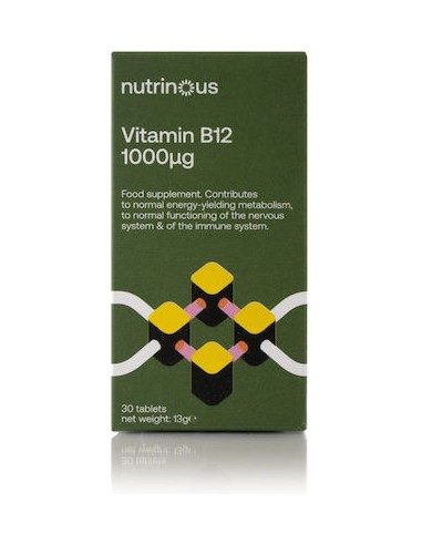 Nutrinous Vitamin B12 30 ταμπλέτες