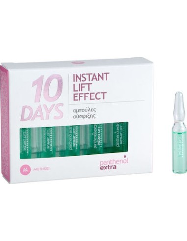 Medisei Panthenol Extra 10 Days Instant Lift Effect Serum Προσώπου με Κολλαγόνο για Σύσφιξη 10x2ml