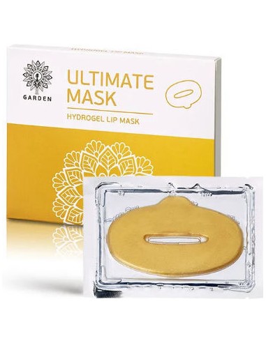 Garden Ultimate Hydrogel Lip Mask Μάσκα Χειλιών Lip Patches 3τμχ