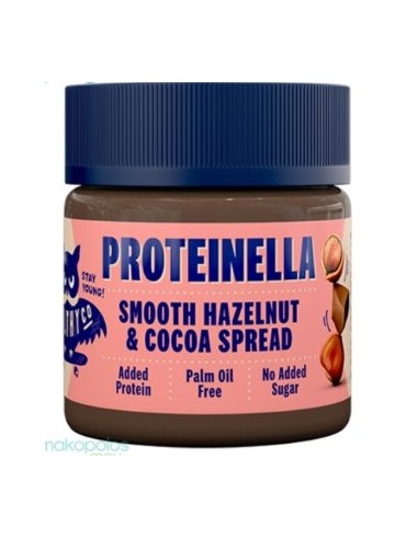 Healthy Co Proteinella Hazelnut & Cocoa Άλλειμα Φουντουκιού με Κακάο & Έξτρα Πρωτεΐνη Χωρίς Προσθήκη Ζάχαρης, 200gr