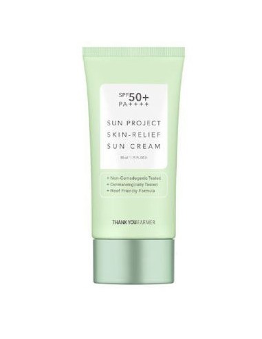 Thank You Farmer Sun Project Skin Relief Αντηλιακή Κρέμα Προσώπου SPF50 50ml