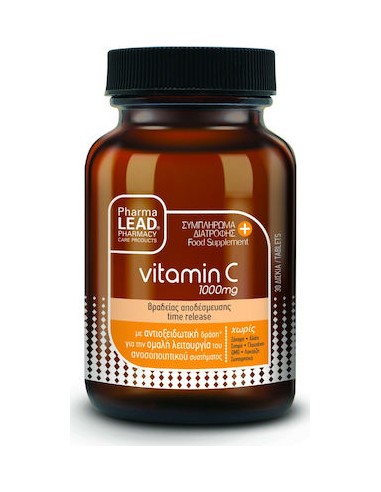 Pharmalead Vitamin C 1000mg Time Release 30 ταμπλέτες