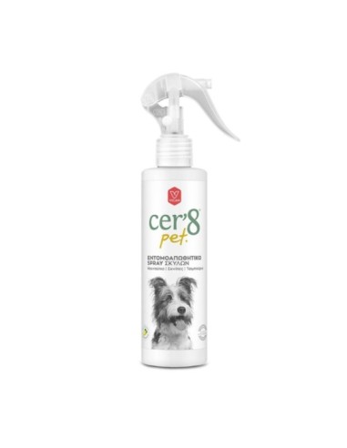Cer'8 Pet Εντομοαπωθητικό Spray Σκύλων 200ml