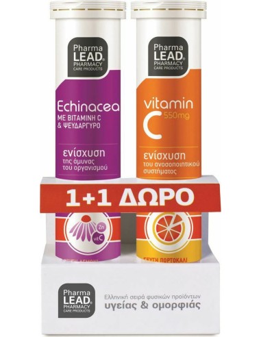 Pharmalead NutraLead Echinacea Vitamin C Zinc + Vitamin C 550