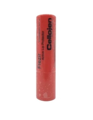 Cellojen Flezir Active Lip Protector Strawberry SPF15 4gr