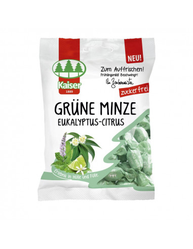 Kaiser Grune Minze Eukalyptus-Citrus 60gr