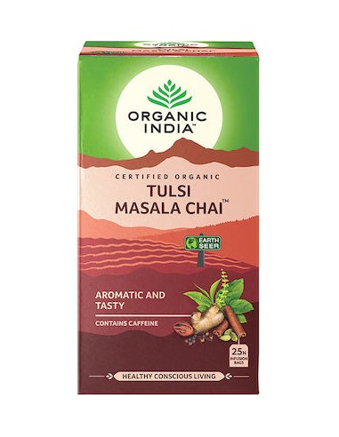 Organic India Τσάι 25 Φακελάκια με Άρωμα Masala