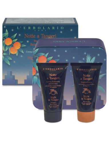 L' Erbolario Notte a Tangeri Beauty Box Shower Gel 75ml & Body Cream 75ml