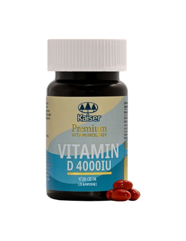 Kaiser 1889 Premium Vitaminology Βιταμίνη 4000iu 120 κάψουλες