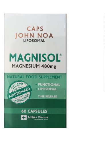JOHN NOA Magnisol Magnesium 480mg 60caps