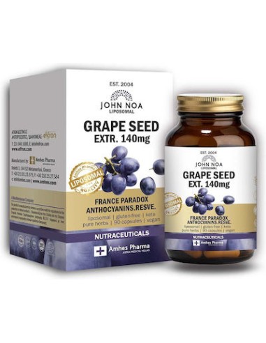 John Noa Liposomal Grape Seed 140mg 90 φυτικές κάψουλες