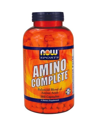 Now Foods Amino Complete 750mg 360 κάψουλες
