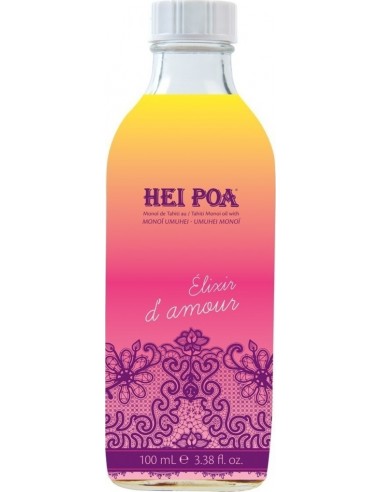 HEI POA Monoi Oil Umhei "Elixir of Love", Λάδι πολλαπλών χρήσεων με 7 Αφροδισιακά Φυτά από την Πολυνησία, 100 ml