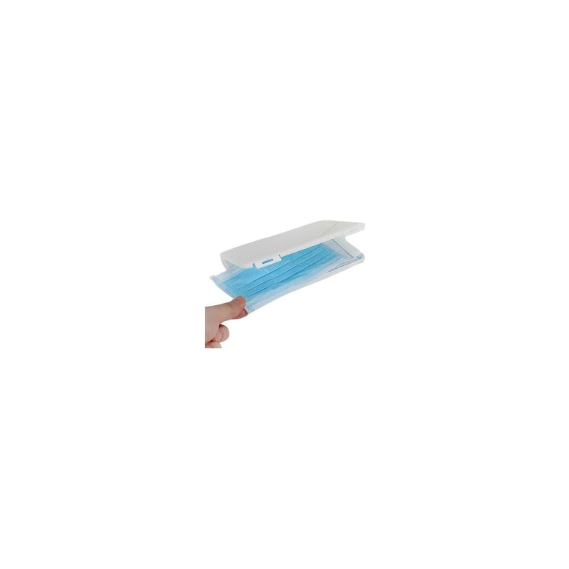 Antibacterial Mask Case White 1pc 