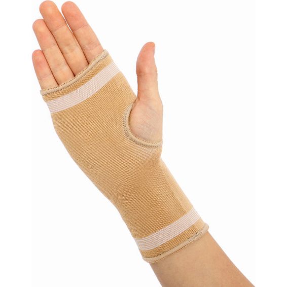 Anatomic Help 1405 Elastic Wrist Brace with Thumb in Beige Color