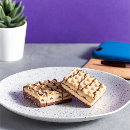 Myprotein Crispy Waffers Μπάρα με 15gr Πρωτεΐνης & Γεύση Vanilla 40gr