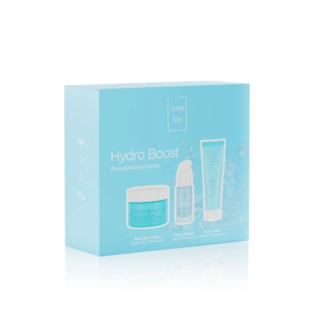 Lavish Care PROMO Hydro Boost Moisturising Hydro Gel Light Texture Ενυδατική Κρέμα Gel Ελαφριάς Υφής 50ml - Face Serum Ενυδατικός Ορός Προσώπου 30ml - Moisturising Face Mask Ενυδατική Μάσκα Προσώπου 75ml