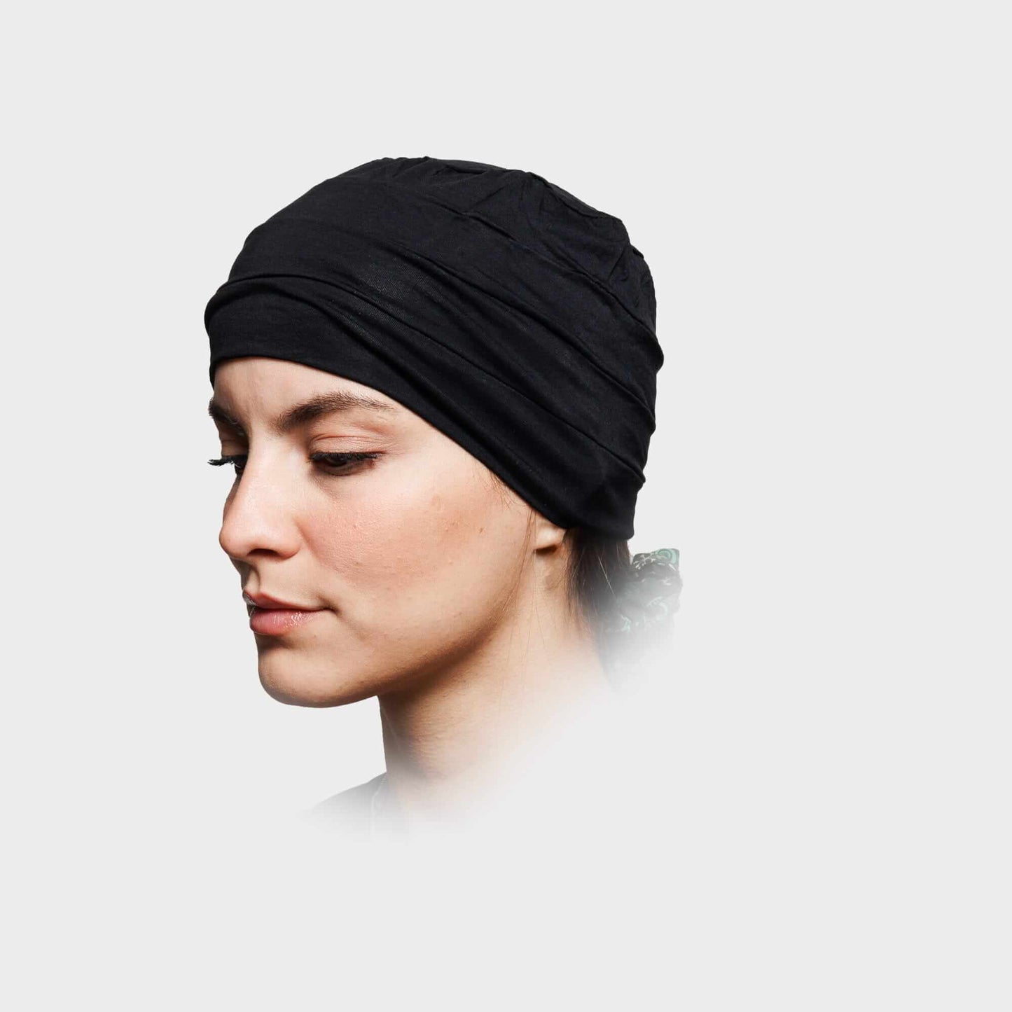 Ιατρικό Ελαστικό Σκουφάκι -  Μαύρο