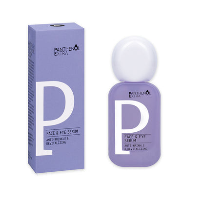 Panthenol Extra Face &amp; Eye New Formula Anti-Wrinkle Serum for Face &amp; Eyes, 30ml