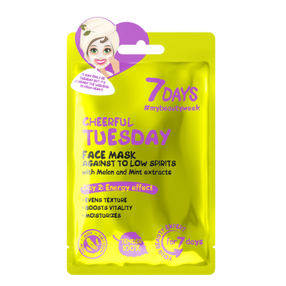 7Days Cheerful Tuesday Sheet Mask 28g