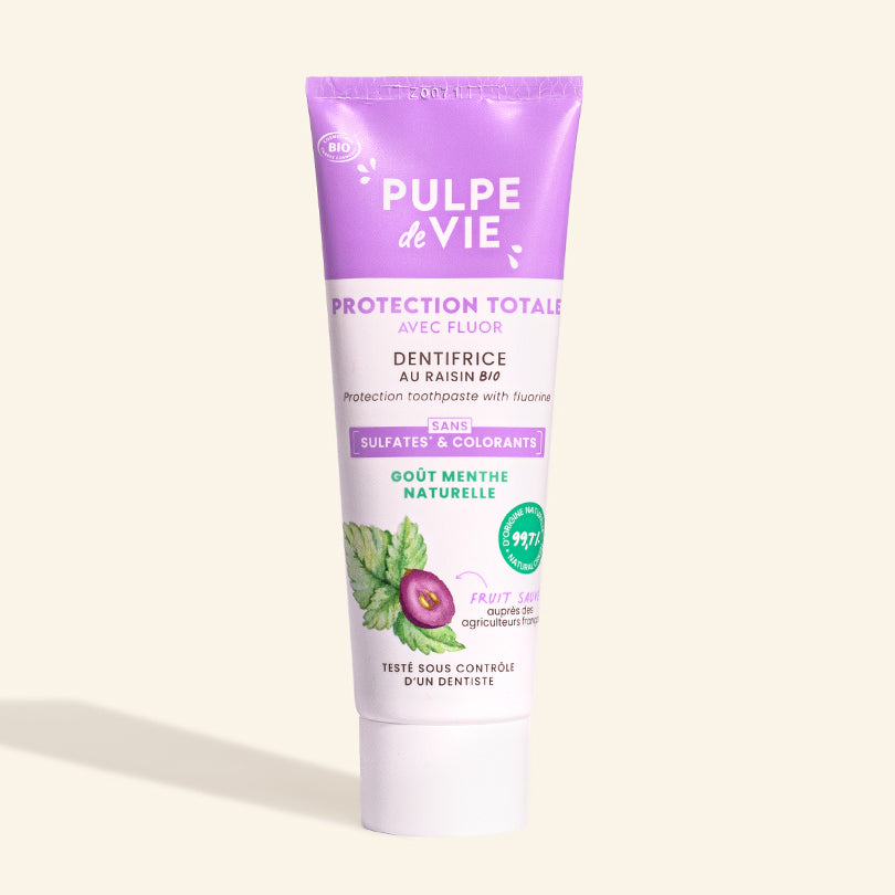 Pulpe de Vie Protection toothpaste with fluoride