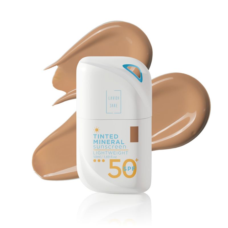 Lavish Care - Tinted Mineral Sunscreen SPF50 No3 Dark Shade - Αντηλιακό Προσώπου - 50ml