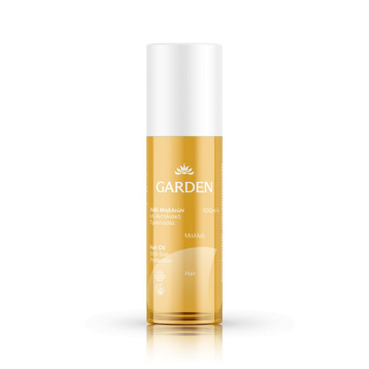Garden Λάδι Μαλλιών με Αντηλιακή Προστασία, 100ml