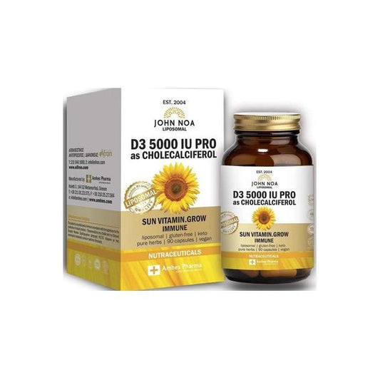 John Noa Liposomal D3 5000iu 90 φυτικές κάψουλες
