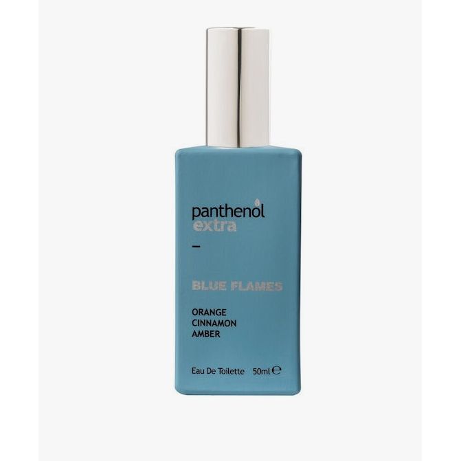 Panthenol Extra Men Promo Path of Fire με Men Blue Flames 3in1 Cleanser Ανδρικό Σαμπουάν - Αφρόλουτρο, 200ml & Blue Flames Eau De Toilette Ανδρικό Άρωμα, 50ml, 1σετ